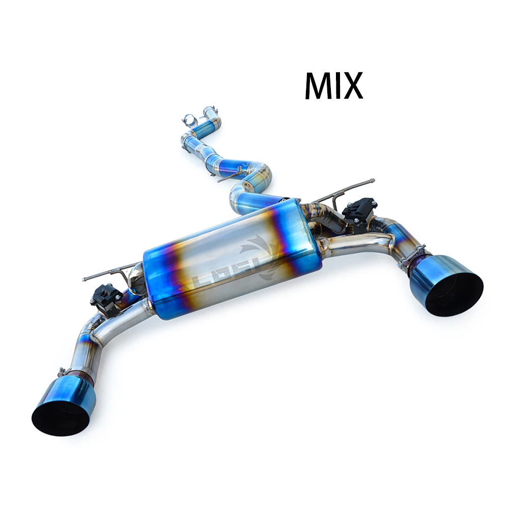 

Car Exhaust System for BMW 320i 328i F30 2.0t 2013-2018 Titanium alloy Valve Tuning Cat back exhaust car sports Exhaust Mufflers