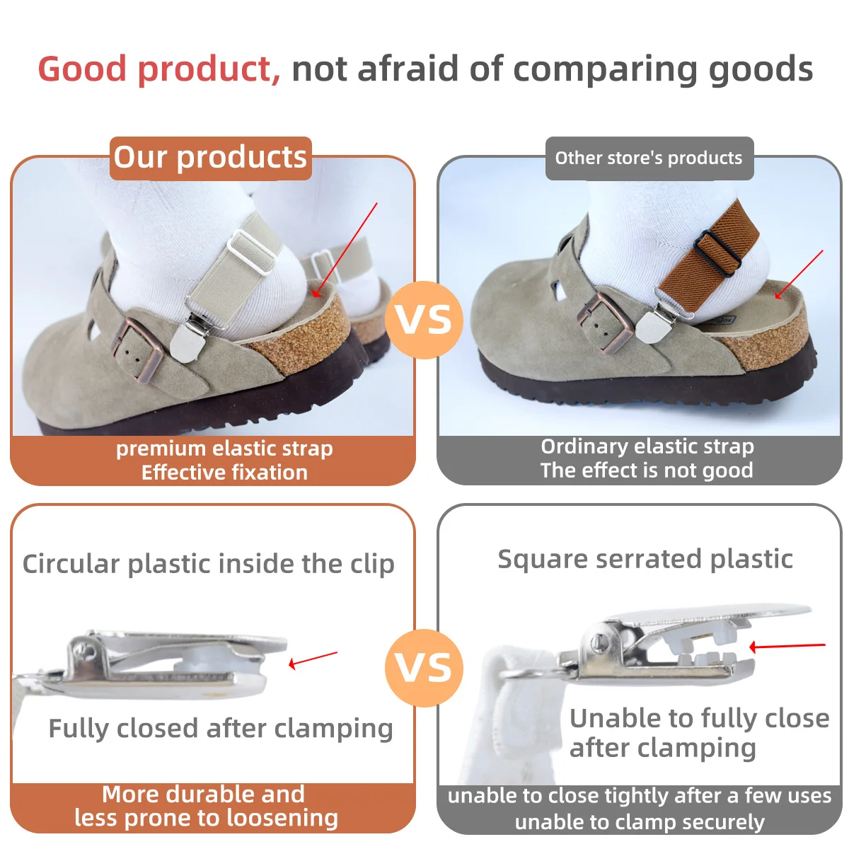 Nieuwe 2 Stuks Elastische Anti-Losse Schoenen Hak Bandjes Riemen Verstelbare Lengte Antislip Bonds Met Clip Sluiting stropdas Verbreden Schoenveters