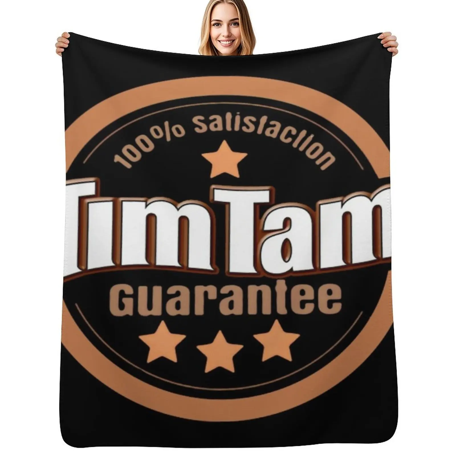 Tim Tam Shirt Throw Blanket Loose Travel Kid'S Winter beds Giant Sofa Decorative Sofa Blankets