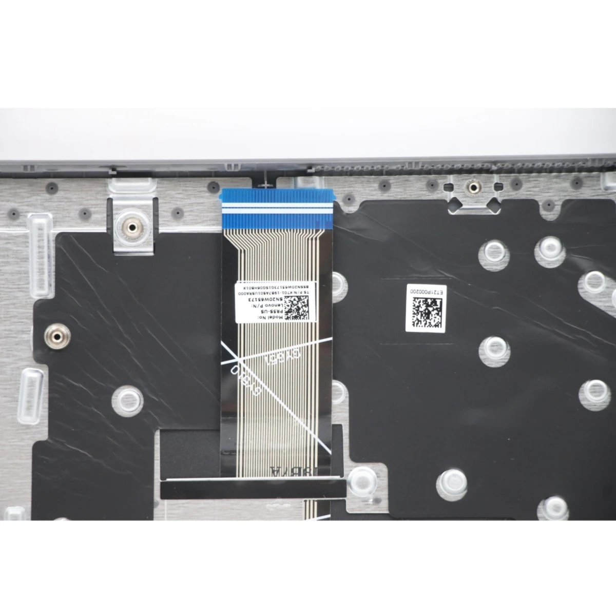 غطاء حافظة Palmrest للوحة المفاتيح الأصلية الجديدة غير فتحة FP لأجهزة الكمبيوتر المحمول Lenovo ideapad 3-15ITL6 15ADA6 15ALC6 5CB1B69155 رمادي