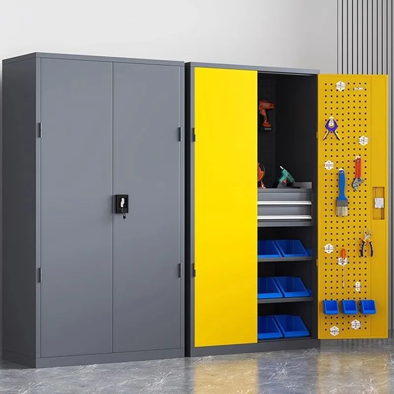 Heavy Tool Cabinet Hardware Tools Iron Cabinet Factory Straight Hair Storage Thickened Drawer Cabinet Workshop