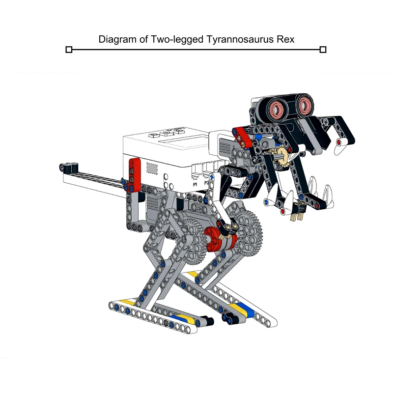 STEAM Programming Robot KAZI V9 Building Blocks Compatible With EV3 Graphical Programming Scratch3.0 Children\'s Brick Toy 45544