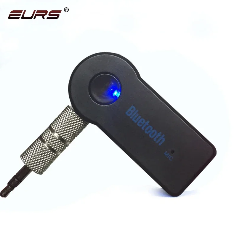 Adaptador receptor 2 em 1 sem fio Bluetooth 5.0 Jack de 3,5 mm para música de carro Áudio Aux A2dp Receptor de fone de ouvido viva-voz