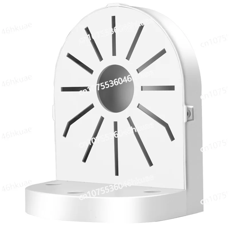 Invite de caméra en plastique pour hémisphère, Invite de caméra murale, Conch universel, 4 pouces