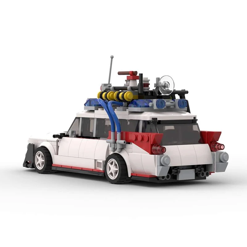 MOC-59742 de bloques de construcción automotrices para niños, Mini coche deportivo genial, rompecabezas creativo, modelo de carreras, juguete de regalo