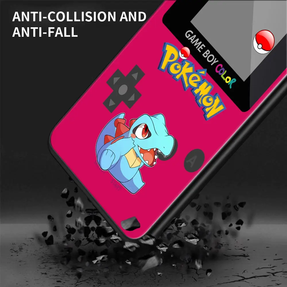 Case For Samsung Galaxy A90 A80 A73 A71 A70 A60 A53 A52 A51 A50 A42 A33 A32 A31 A30 A23 4G 5G Case Game-Boy P-Pokemon P-Pikachu