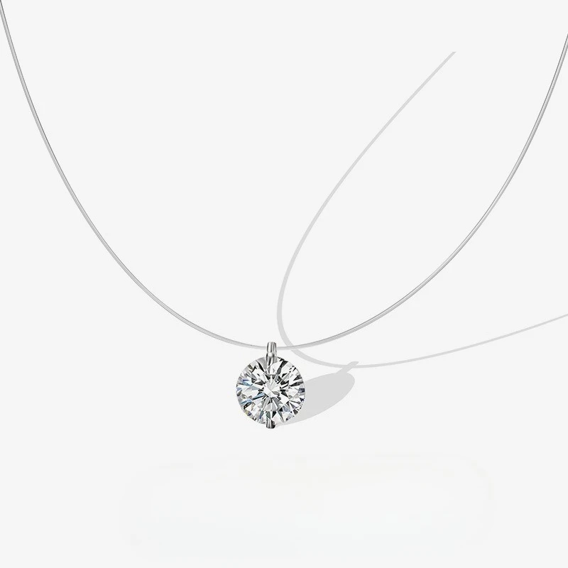

New S925 Sterling Silver Mermaid Tear Necklace for Women with A Niche Design, High-end Collarbone Chain, Wedding Jewelry