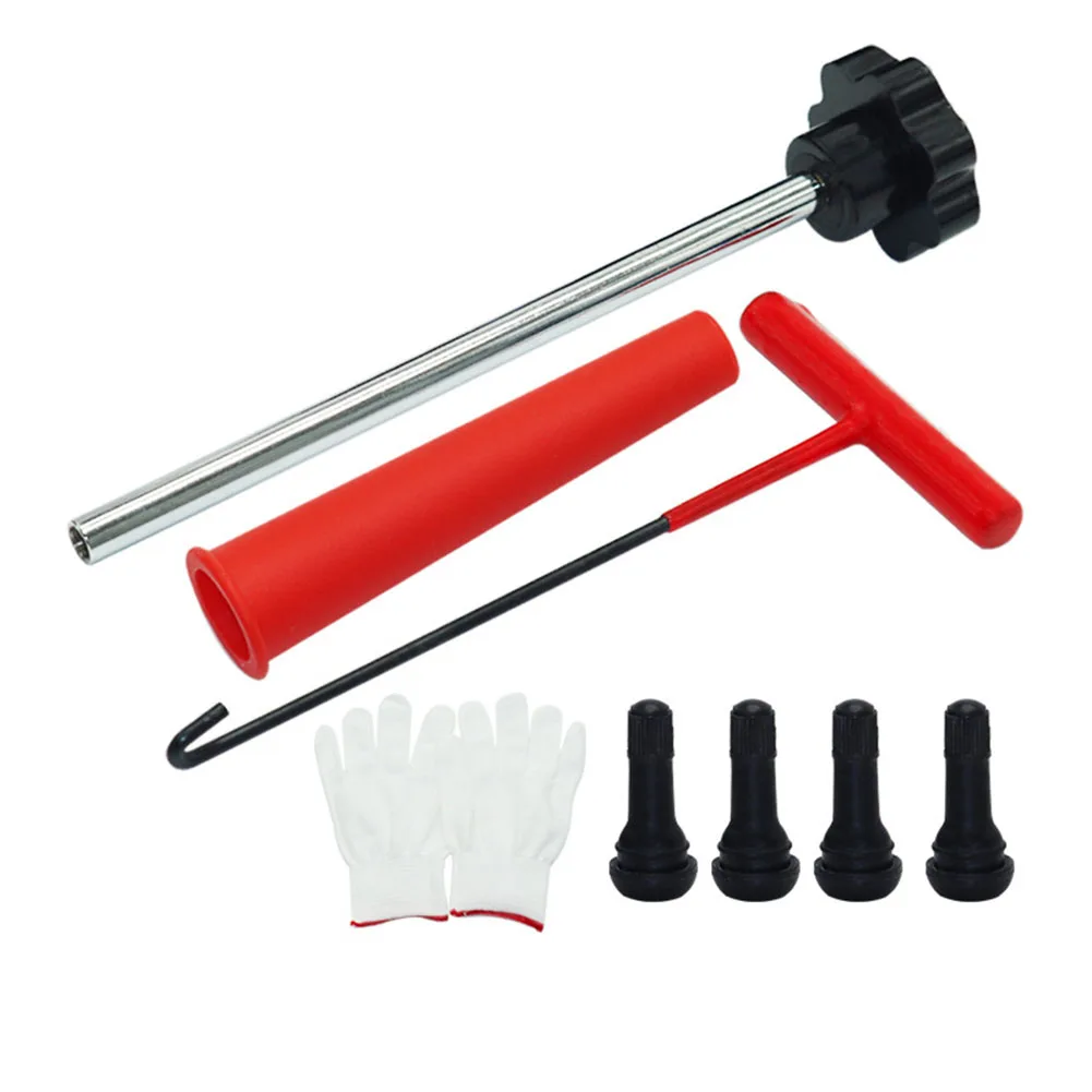 7 قطعة أدوات تركيب الصمام 22*9*4.5 لاستبدال صمام الإطارات السريع مجموعة أدوات تغيير الصمام السريع استبدال صمام ينبع