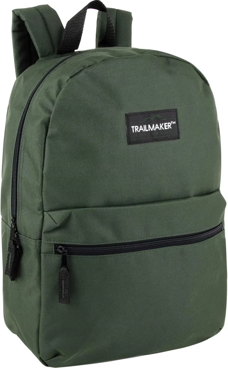 

Classic 17 Inch Backpacks with Adjustable Padded Straps | School Backpacks for Girls, Boys (Green)