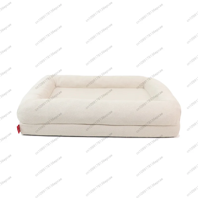 

Surround Quadrangle Dog Kennel All-season High Thickened Memory Foam Removable Waterproof Spacious Solid Wear-resistant