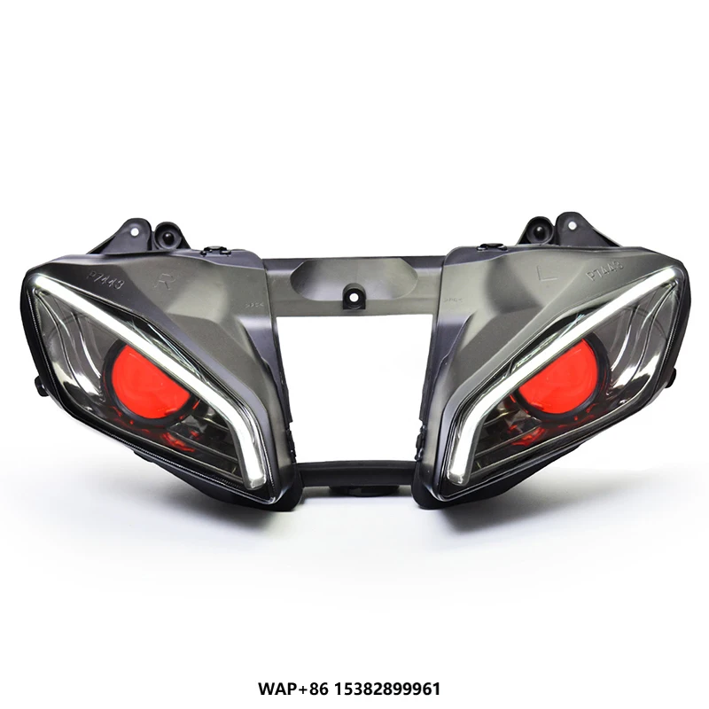 YZF R6 2008-2016 LED Headlight Assembly Projector Front Position Plastic 6000K Color Temperature Motorcycles Made China