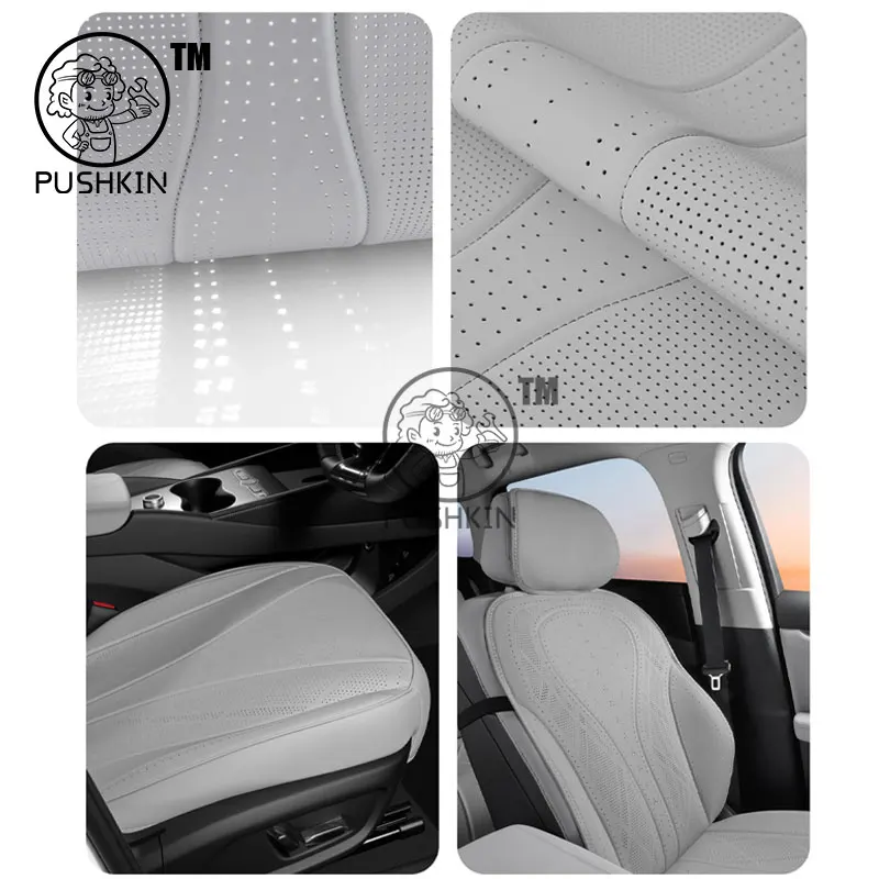 Custom Fit Car Accessories Seat Covers For 5 Seats Full Set Top Quality Leather Specific For BYD Seal 6 C6 DMI Touring 2025 2026
