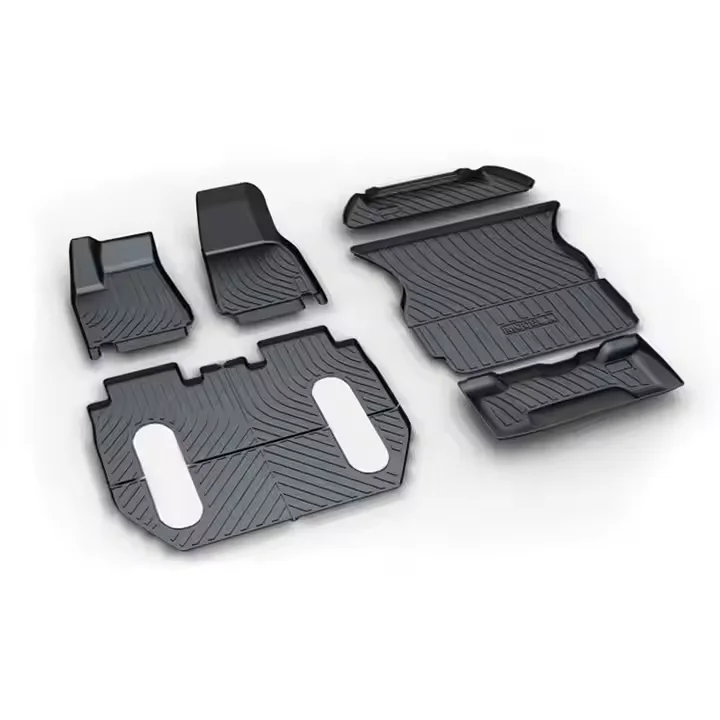 Onward Custom Fit Floor Mats Cargo Liners for 2016-2023 tea X TPE Scratch Resistant Easy Clean Design