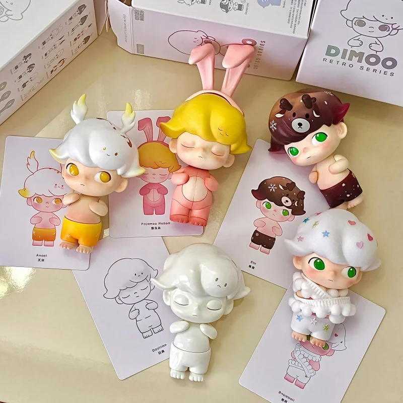 

Dimoo Genuine Classic Reissue Series Blind Box Original Action Figure Toys Collection Girls Cartoon Model Good Birthday Gifts