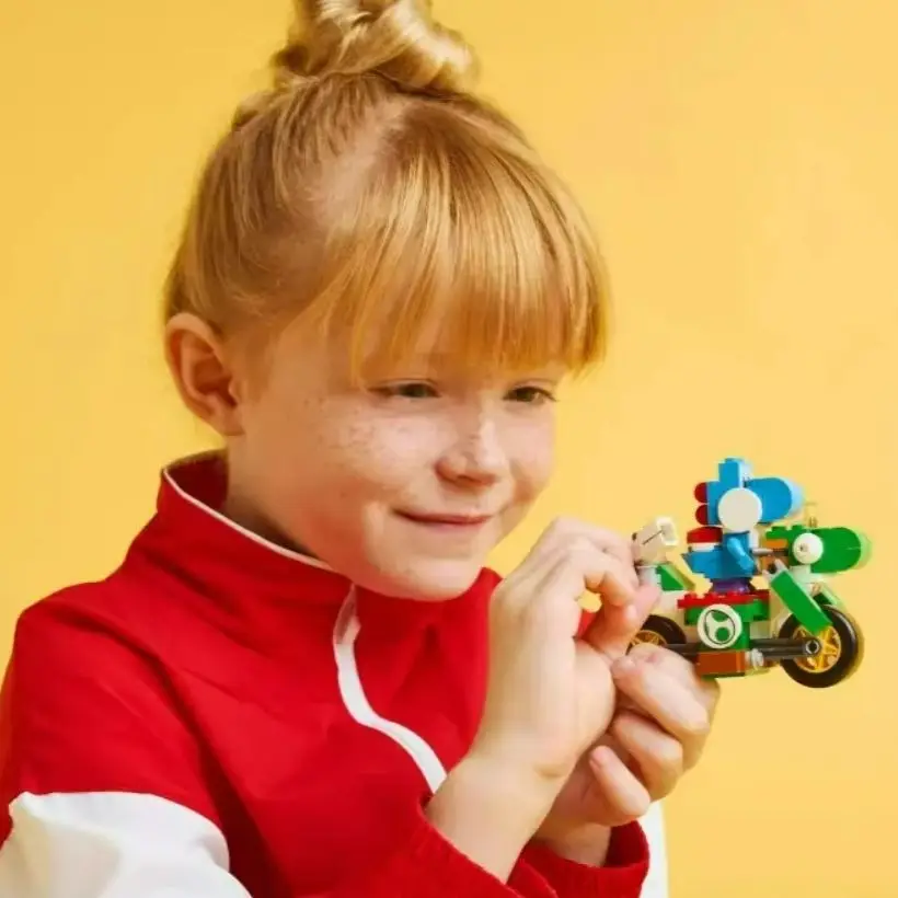 LEGO® Super Mario™: Mario Kart™ Yoshi Bike Adventure Toy Playset