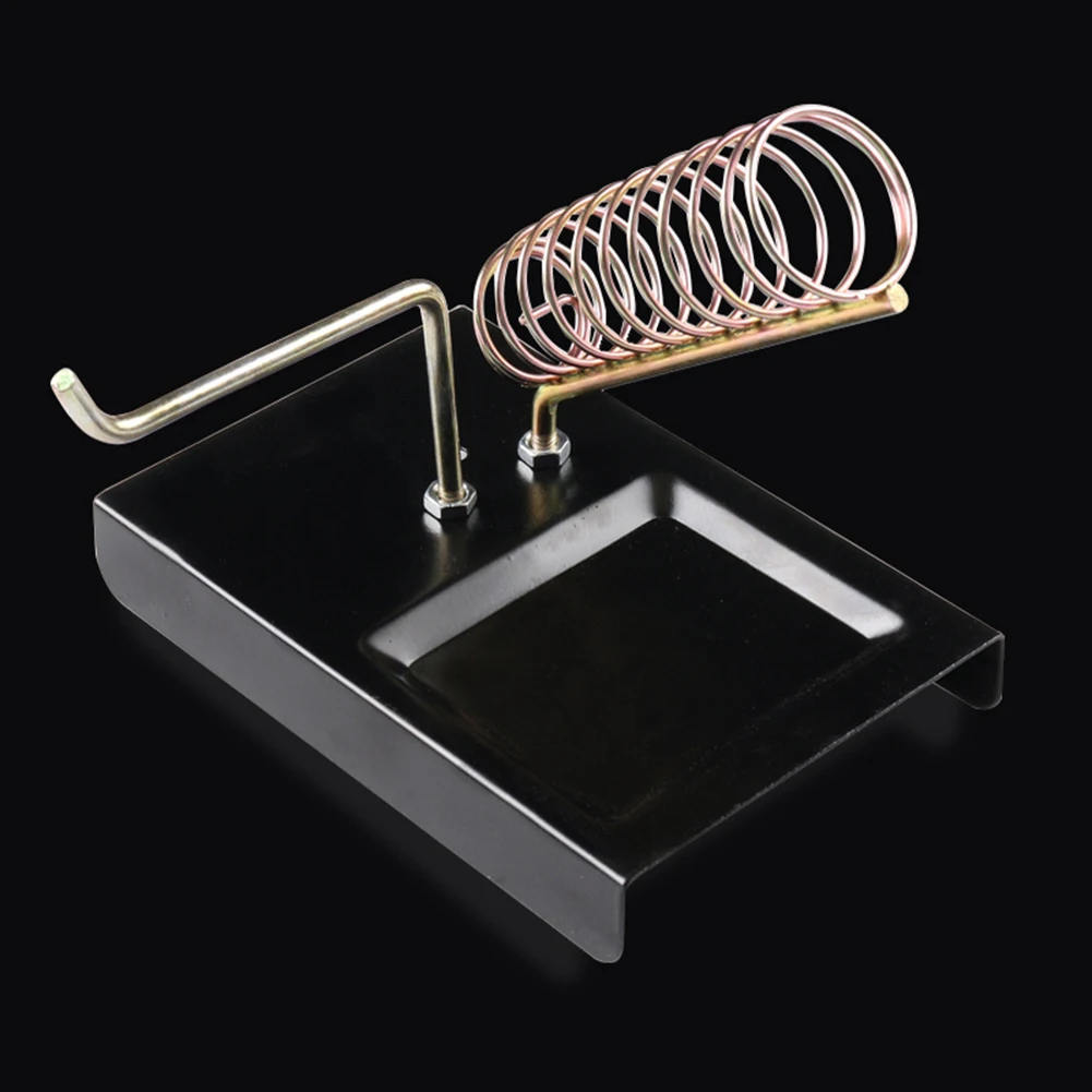 Multifunctional Soldering Iron Stand Metal Soldering Pen Holder Hanging Tin Wire Metal Soldering Pen Holder Welding Tools Part