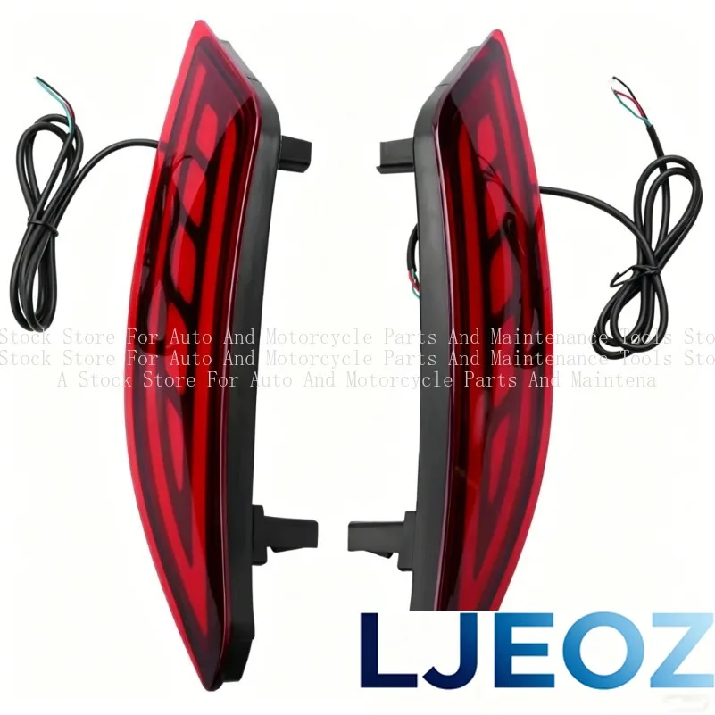 for Honda HRV HR-V 2015-2018(Two Function) LED Rear Bumper Light Reflector Fog Lamp Brake Light Turning Signal Light