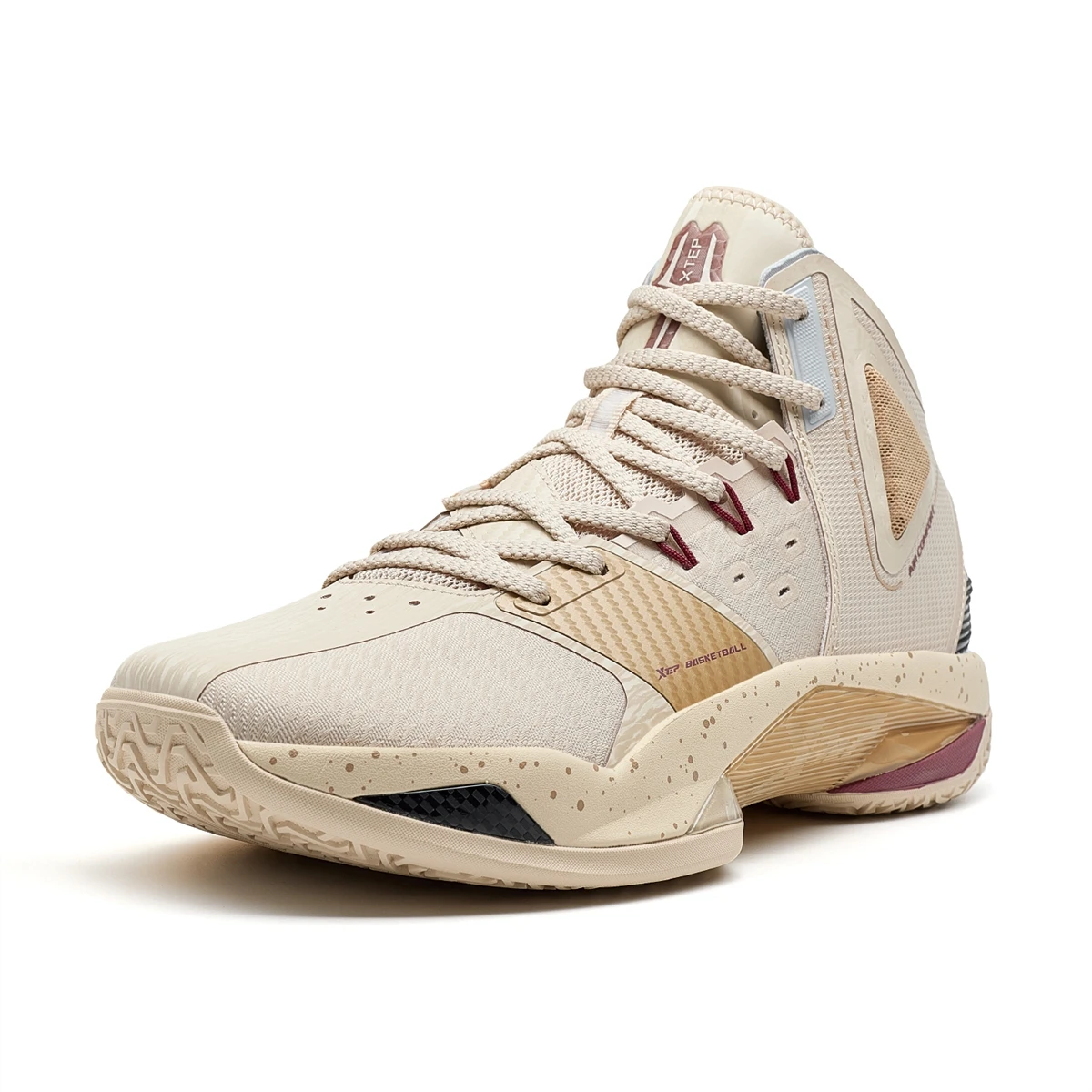 ♡ Xtep Qixi 2.0 Basketball Shoes For Men Winter Support Sports Shoes