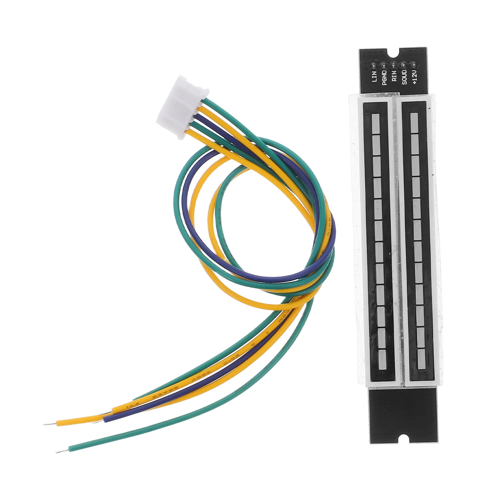 12 بت Led الموسيقى مؤشر الصوت ضوء قابل للتعديل سرعة 7 الأخضر 2 البرتقالي 3 الأحمر للمنزل السيارات نظام الصوت إشارة مؤشر الضوء