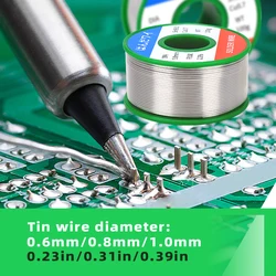 Sn99.3 Cu0.7 50G 100G Lead Free Solder Wire Tin 0.5/0.6/0.8/1.0mm Rosin Core Solder Welding Soldering Iron