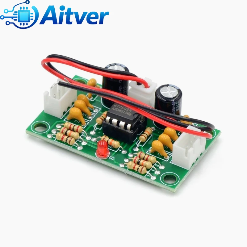 XH A902 NE5532 Audio Preamplifier Board Wide Voltage Tone Control Audio Preamp Module for DIY Amplifier Projects
