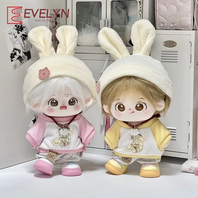 

Evelyn 20CM Cotton Doll Clothes Pants Outfit Stuffed Toy Dress Up Set Kawaii Clothing Set DIY Accessories Love and Deepspace