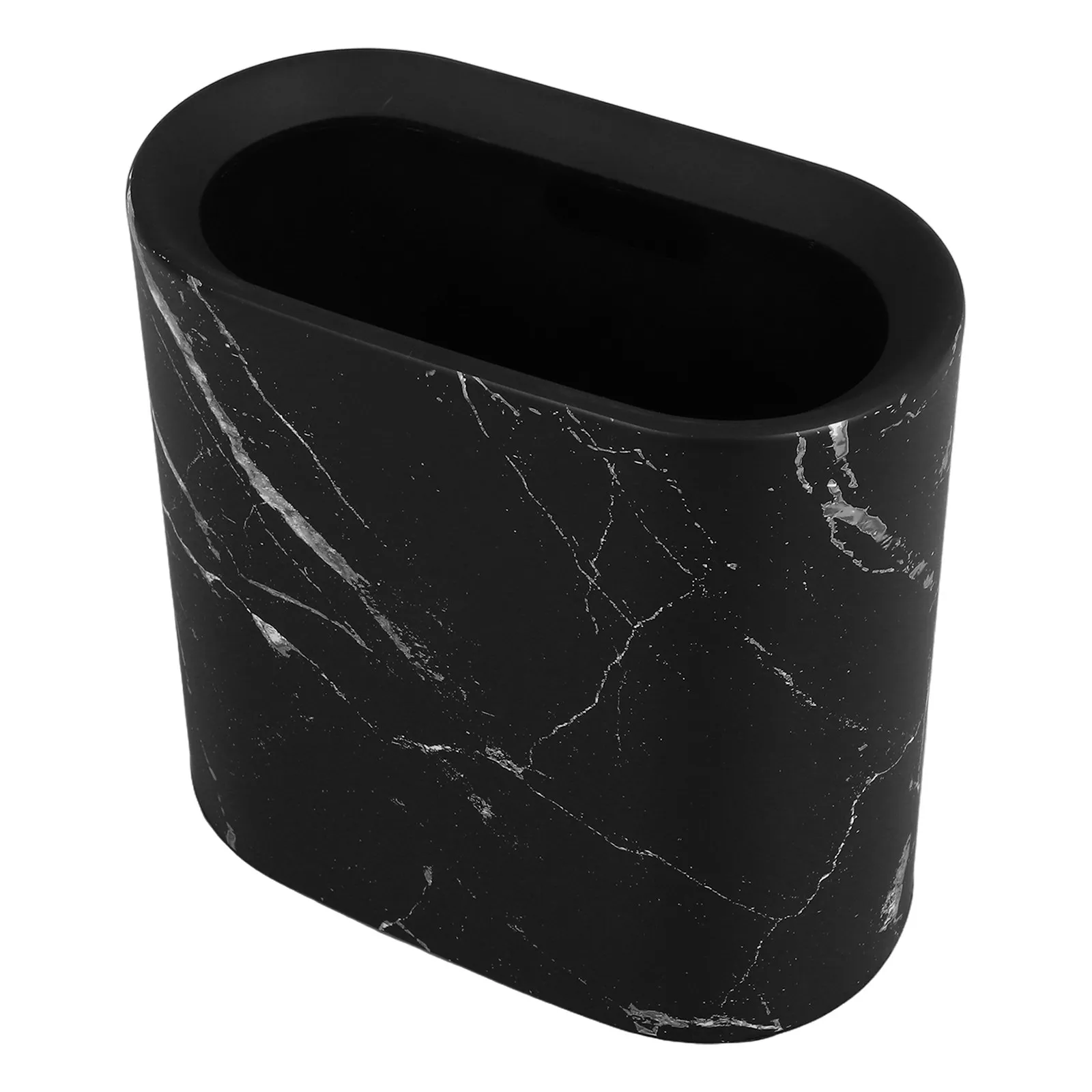 

Компактное мусорное ведро с узким дизайном и мраморной отделкой, идеально подходит для ванной, кухни, спальни, дома, отеля, офиса, легко чистится.