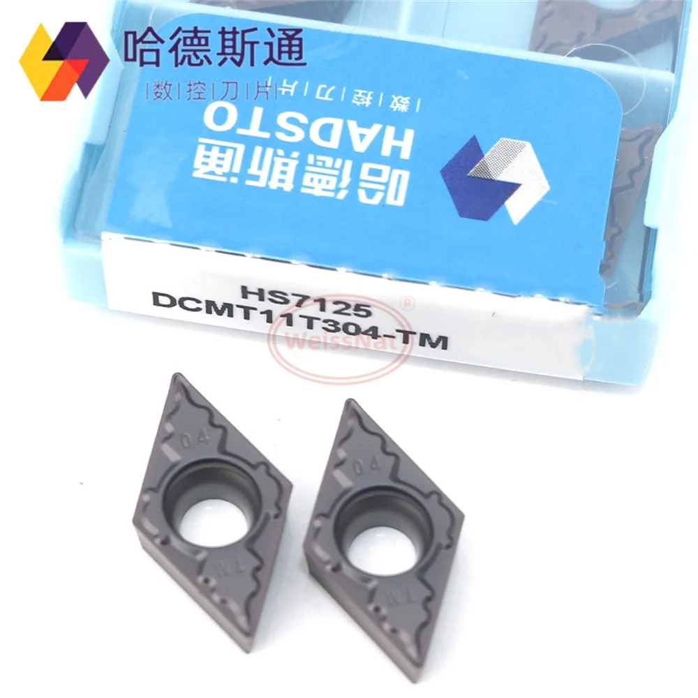 

DCMT070204 08 DCMT11T304 08 12-MP TM TF HS6115 HS7125 HS7225 HS8125 HS8215 HS8225 Твердосплавные вставки DCMT Вставки