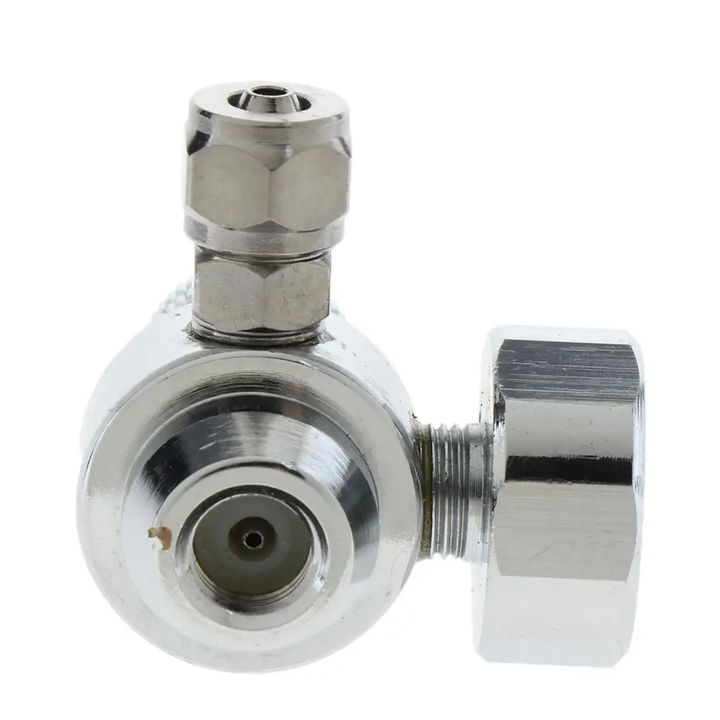 CO2 Adjustment Valve Thread Pressure Meter Bubble Counter Kit for Fish Tank Aquatic Plant Care