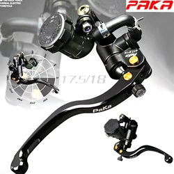 17.5RCS 22mm Motorcycle CNC Hydraulic Master Cylinder Lever Brake Clutch Pump For Yamaha Honda Kawasaki Suzuki Dirt Bike Scooter
