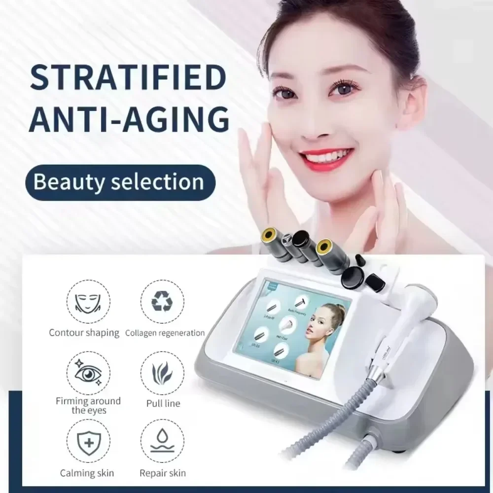 

Korea I-COOL plus Multi-functional RF Device Anti-Aging Deep Facial Lifting Eye Bag Removal Collagen Regeneration Beauty Machine