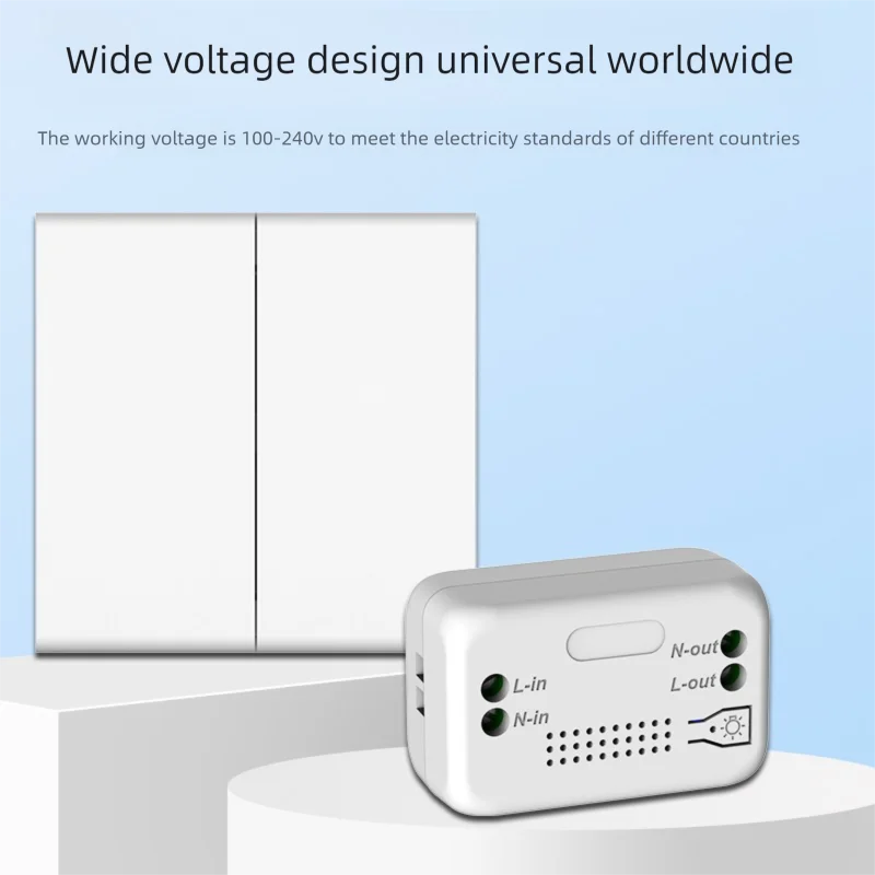 Ultra Thin Rocker Type Battery Free Self Powered Lighting Switch RF433mhz 1gang 2gang Waterproof Kinetic Wireless Switches