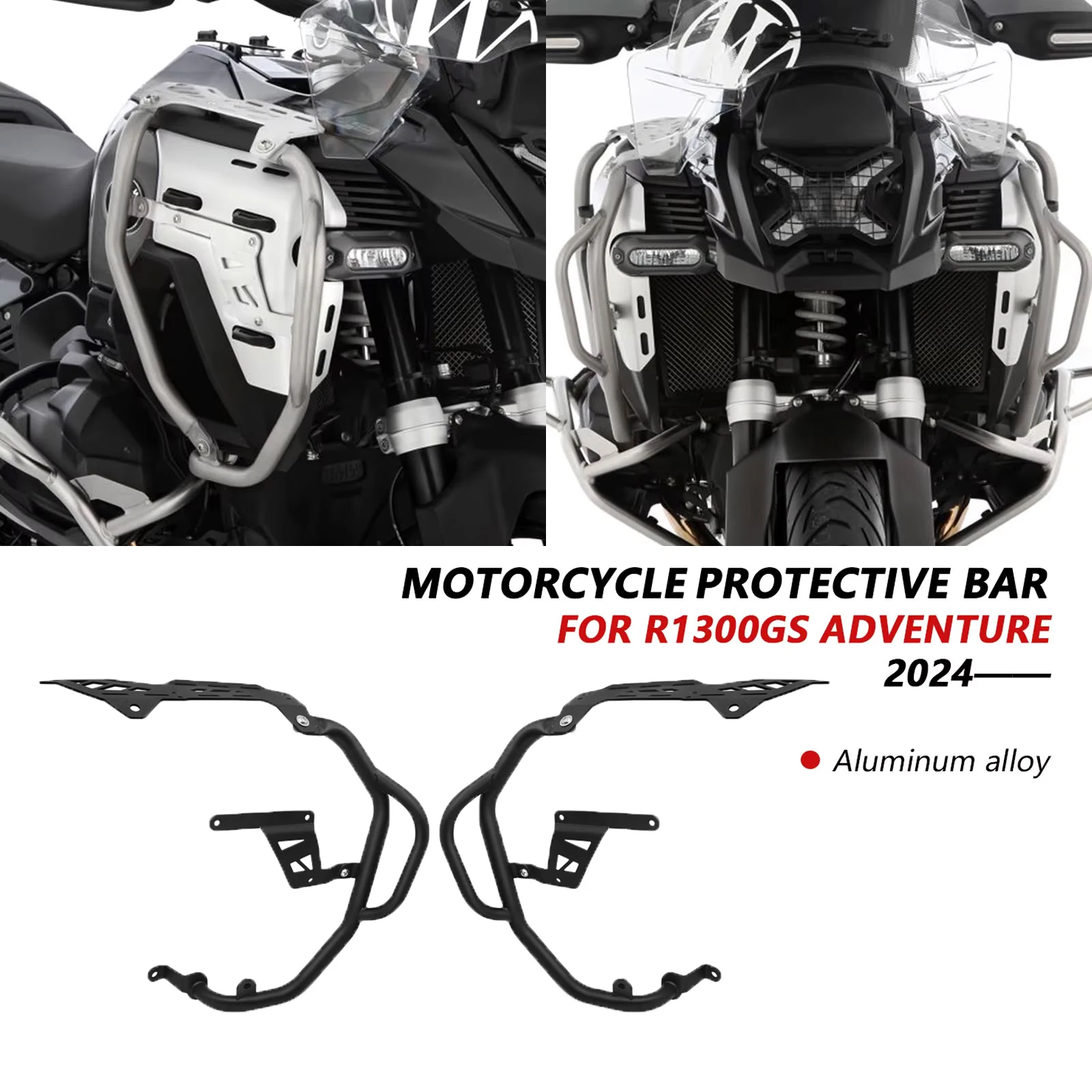 

Шоссе Crash Bar для R1300GS Adventure R1300 GS ADV 2024 2025 защита двигателя верхний бампер рама мотоцикла защита от падения