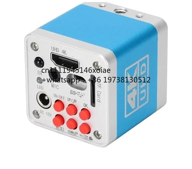 HAYEAR HY-6110 4K UHD Digital Microscope Camera HDMI-compatible Camera USB Industrial Electronic Camera With 32G TF Card