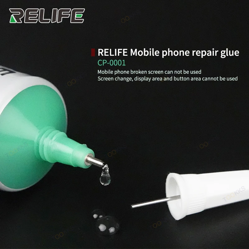 50ML SUNSHINE Transparent/Black Phone Screen Glue CP0001/CP0002 For Repair Touch Screen Warped Screen Frame Glue with Needle DIY
