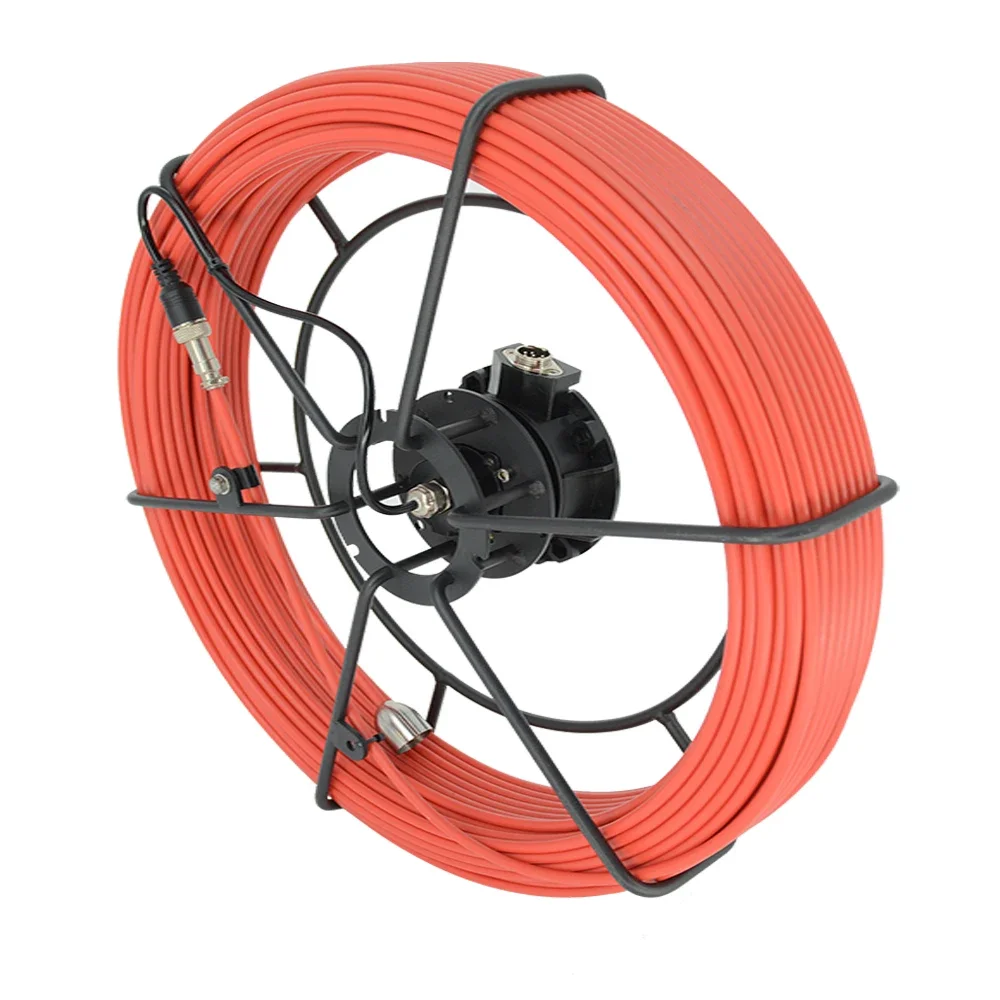 Good Quality Best Selling Pipe Sewer Inspection Camera Fiberglass Pusher Reel Cable Reel