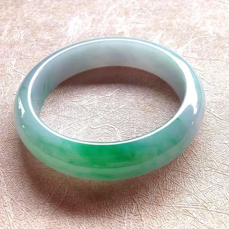 

Natural Myanmar Jade Jade 54mm-62mm bracelet Princess jewelry bracelet send mom send girlfriend gift