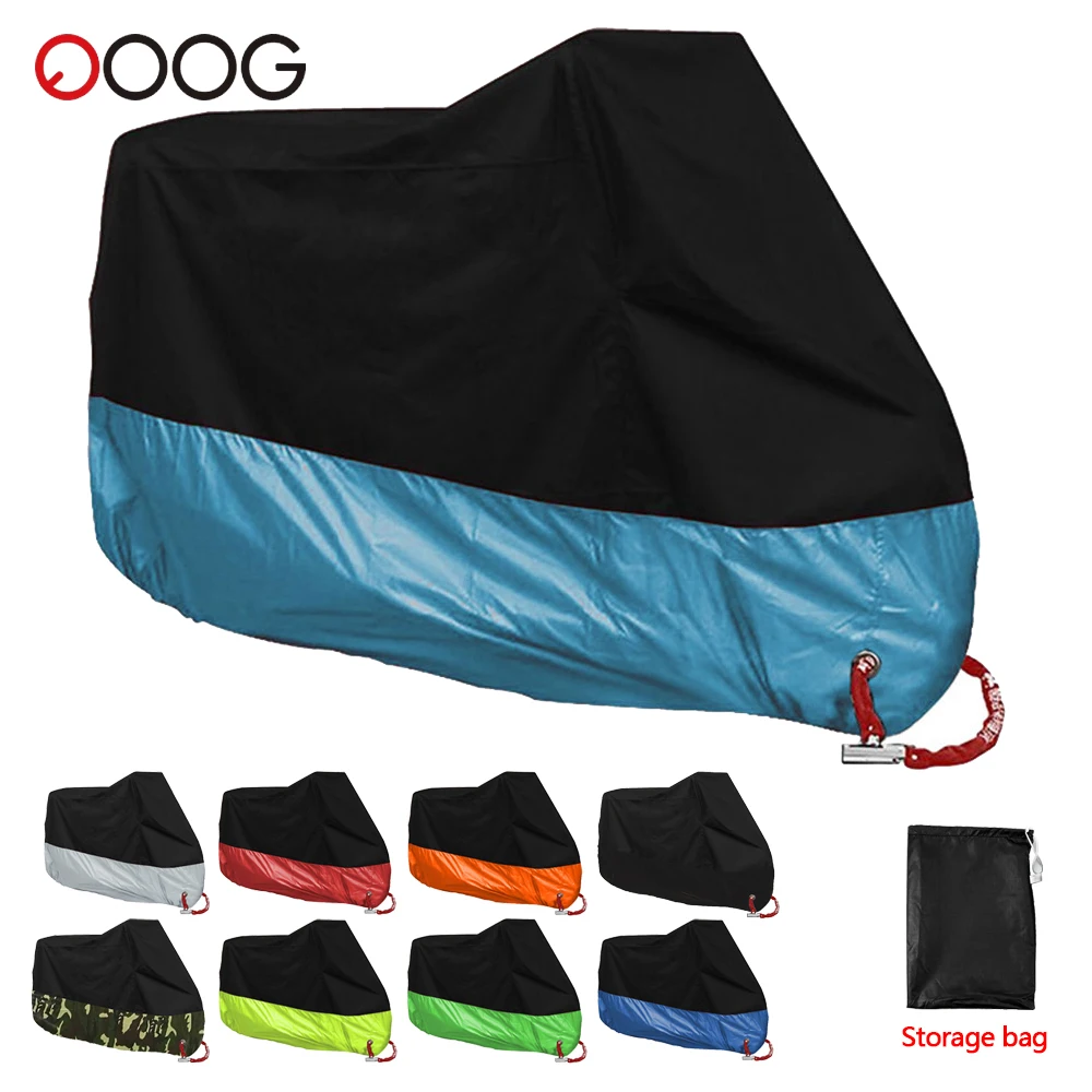

Motorcycle Cover Motorbike Rain Cover Waterproof Dustproof UV Protective Cover Coat Indoor Outdoor Motocross Scooter Cover M-4XL