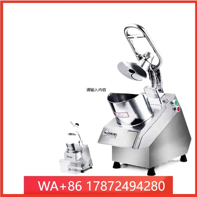 For Commercial Restaurant ege Cutter Stainless Steel Multi-functional Dicing Slicing edding hine Heay