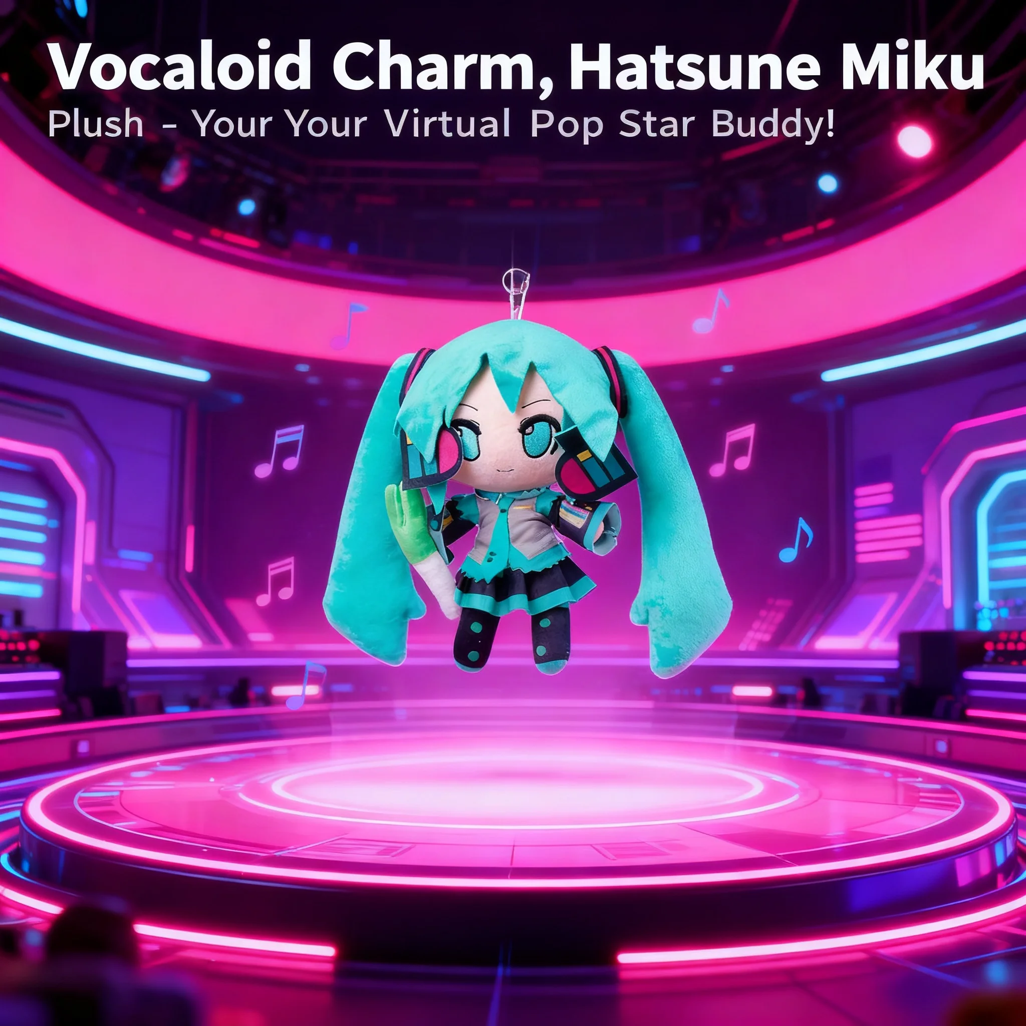 

Плюшевая кукла Sega Miku Fufu, памятное издание к 16-летию, милая аниме-фигурка, коллекционный подарок на день рождения для девочек, подарок на День святого Валентина