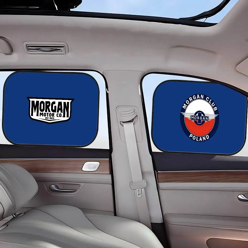 

M-Morgan M-Motor автомобильный логотип солнцезащитный козырек для бокового окна автомобиля электростатические шторы защита от солнца для ребенка 99,9% УФ-блокировщик