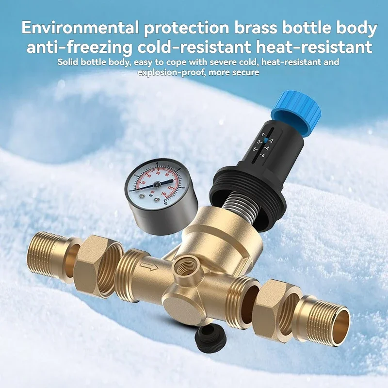 2026　Tap Water Pressure Reducing Valve Rotary Two-way Pressure Stabilizing Valve Water Pressure Regulating Valve