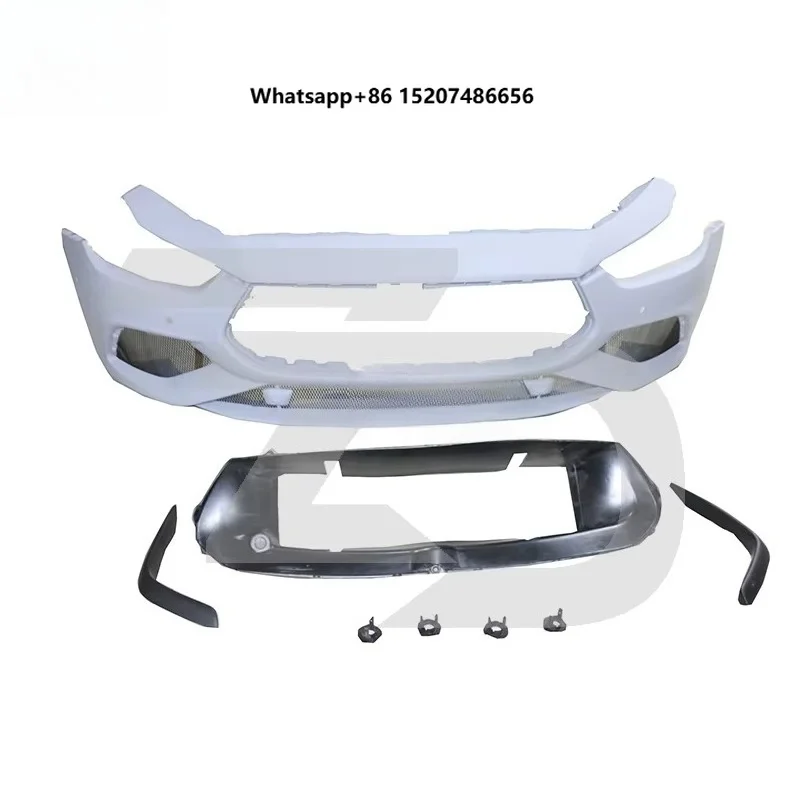 High Quality PP Material GTS Style Body Kit Front Bumper With Front Grill