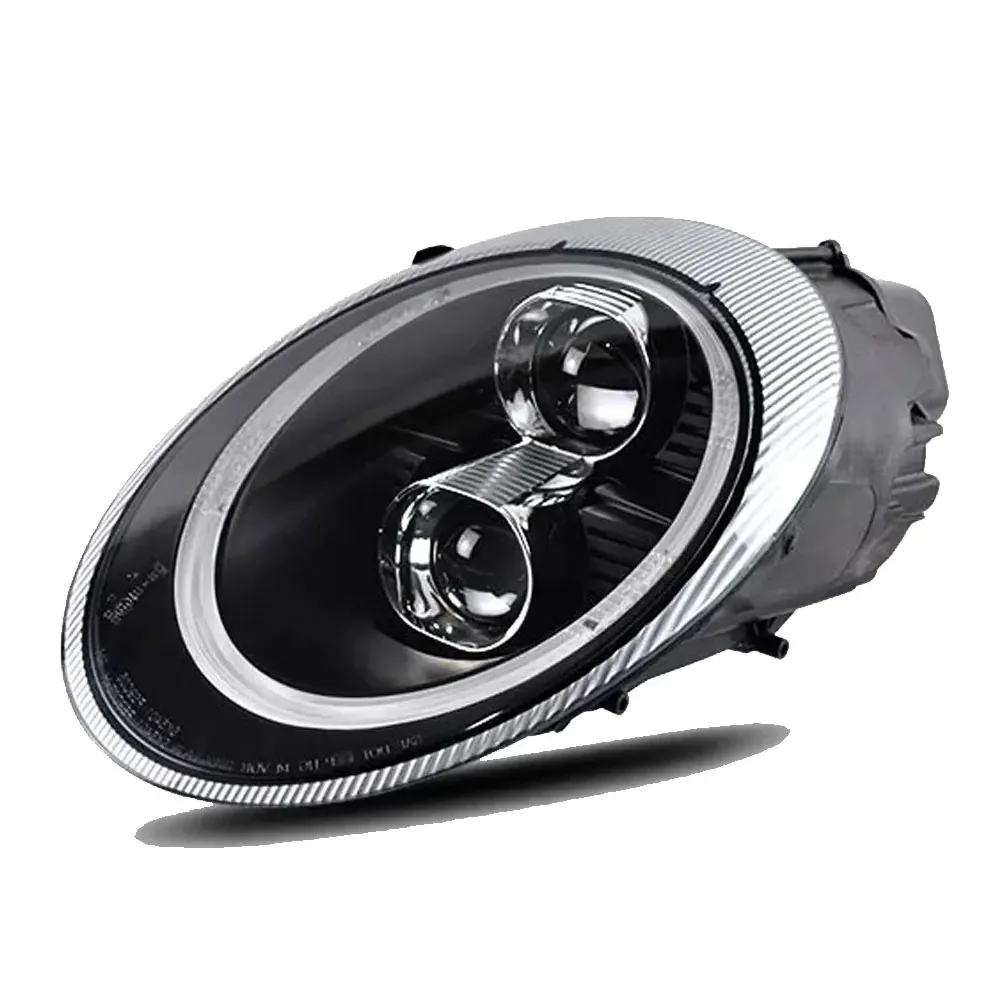 سيارة لبورشه 997 991 2005-2008 المصابيح الأمامية DRL Hella LED ثنائية زينون لمبة أضواء الضباب ملحقات السيارة 911 رئيس مصباح