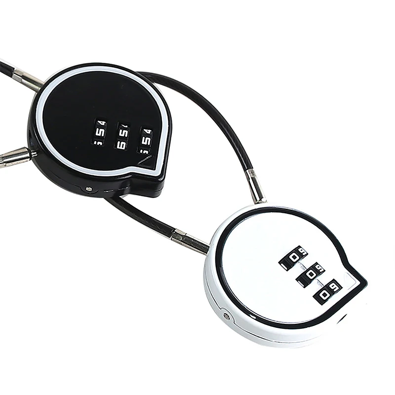 1Pcs For Luggage Outdoor Combination Lock Wire Password Padlock With Combination Waterproof Duty Combination Padlock