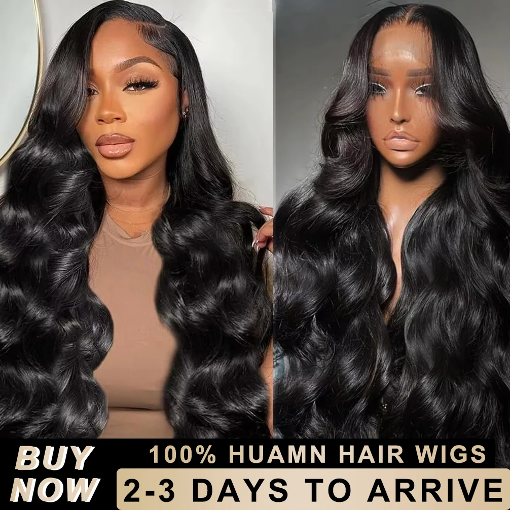 

250% 13x6 HD Body Wave Human Hair Wigs Lace Front Wigs Human Hair Brazilian Preplucked Lace Frontal Wigs Pre Plucked For Women