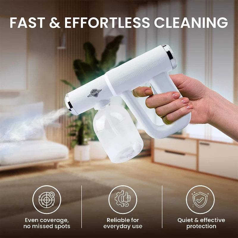 The Authentic Eliminator Fogger Appliance - Expert Disinfectant Sprayer - Ultra Low Volume Mister & Nano Steam Shooter