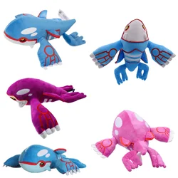 5 Style Pokemon Plush Toys Kyogre Stuffed Animal Toys Anime Shiny Kyogre Soft Animal Doll Collection Gifts for Children Kids
