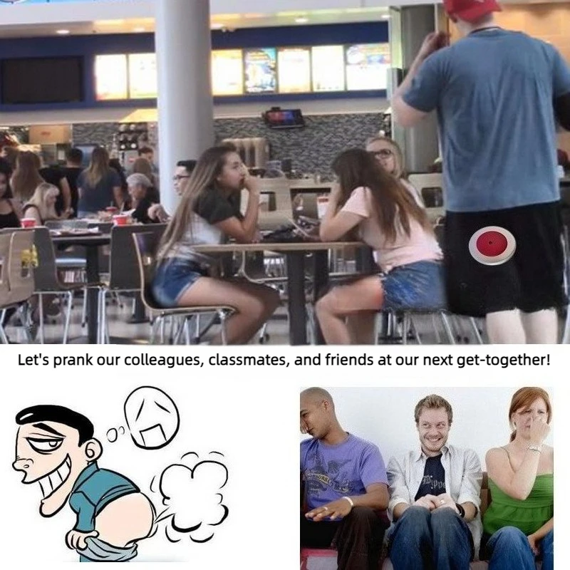 Fart Machine with Remote Fart Noise Maker Machine with 50 Different Realistic Sounds Portable Wireless Controlled Farting Toys