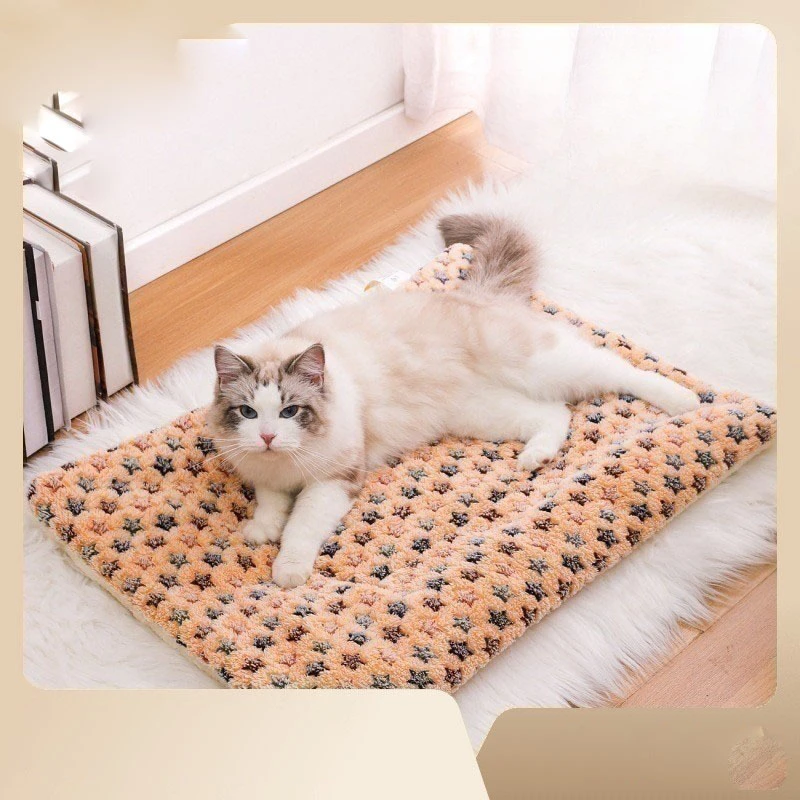 smvp Pet dog mat 3D printed flannel winter dog and cat mat